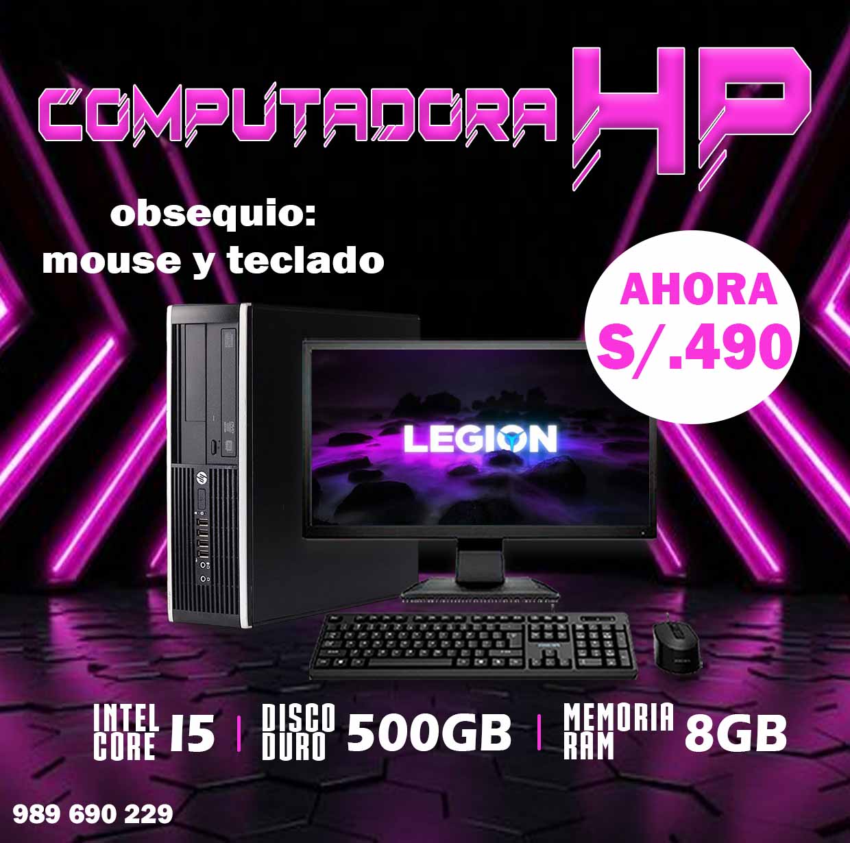 OFERTA ESPECIAL EN COMPUTADORA